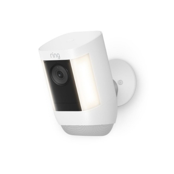Ring White Battery Spotlight‎ Cam Pro 3D Motion Detection Certified Refurbished